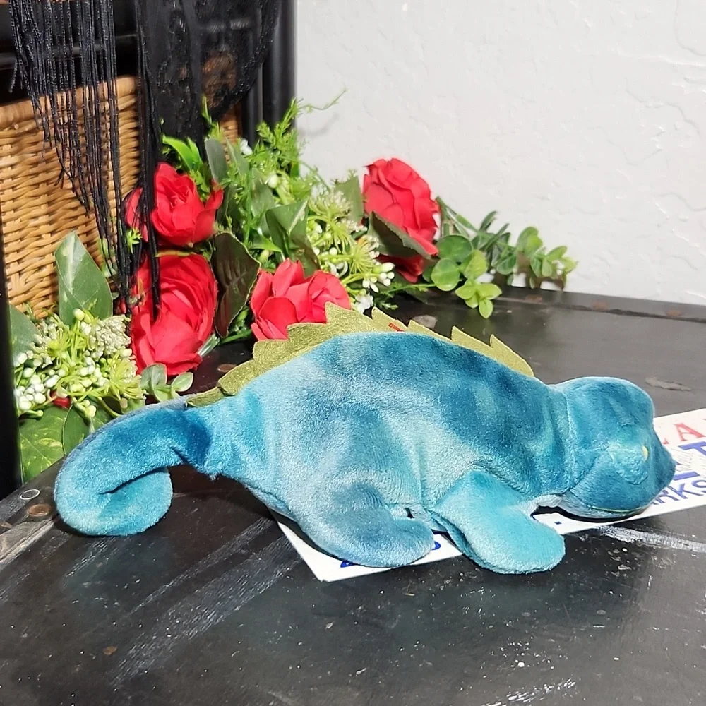 Vintage 1997 TY Beanie Babies Iggy the Iguana with Tag Collectible Toy